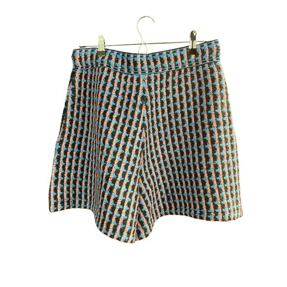 New Sandro $295 Gilo Plaid Tweed Shorts Sz 42 XL - Picture 6 of 9